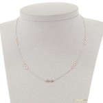 Χρυσό κολιέ περιμετρικών στοιχείων 